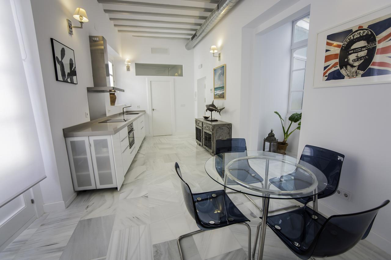 Elegant Cadiz Lägenhet Exteriör bild