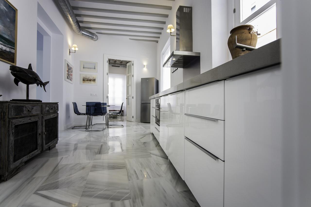 Elegant Cadiz Lägenhet Exteriör bild